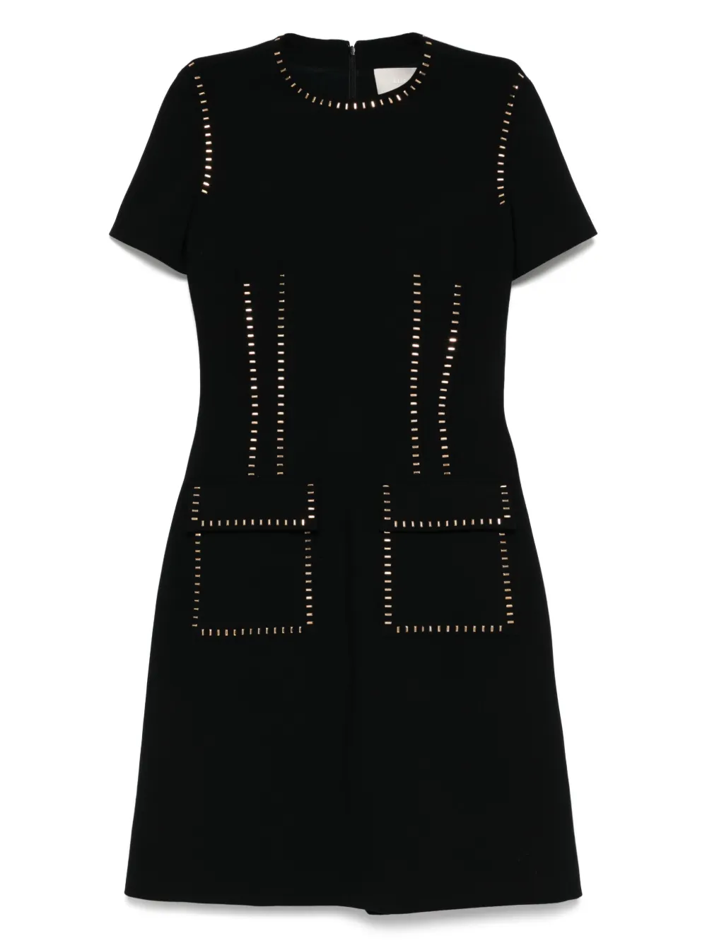 Elie Saab Jurk met studs Zwart