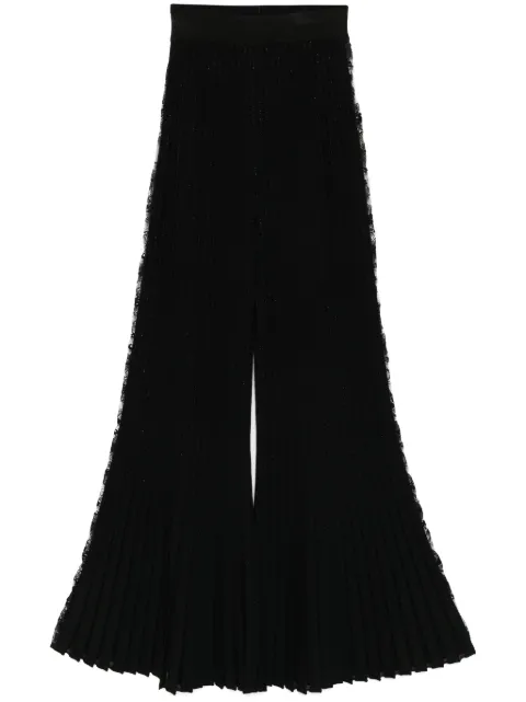 Elie Saab بنطال منسوج بتصميم فلير