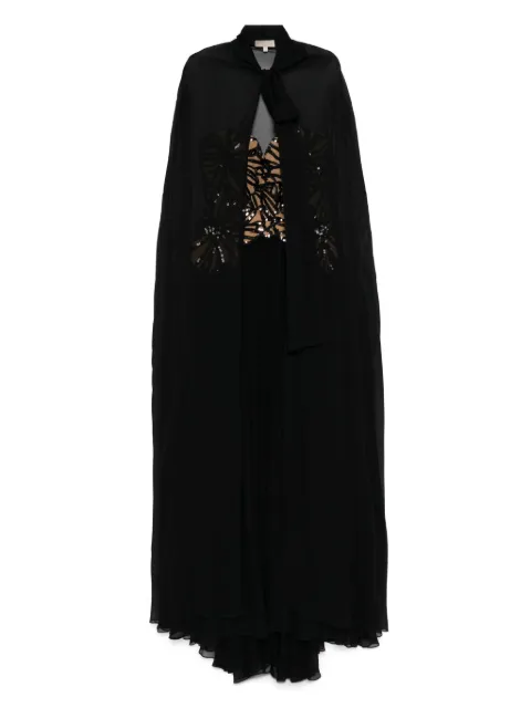 Elie Saab فستان مطرز بترتر