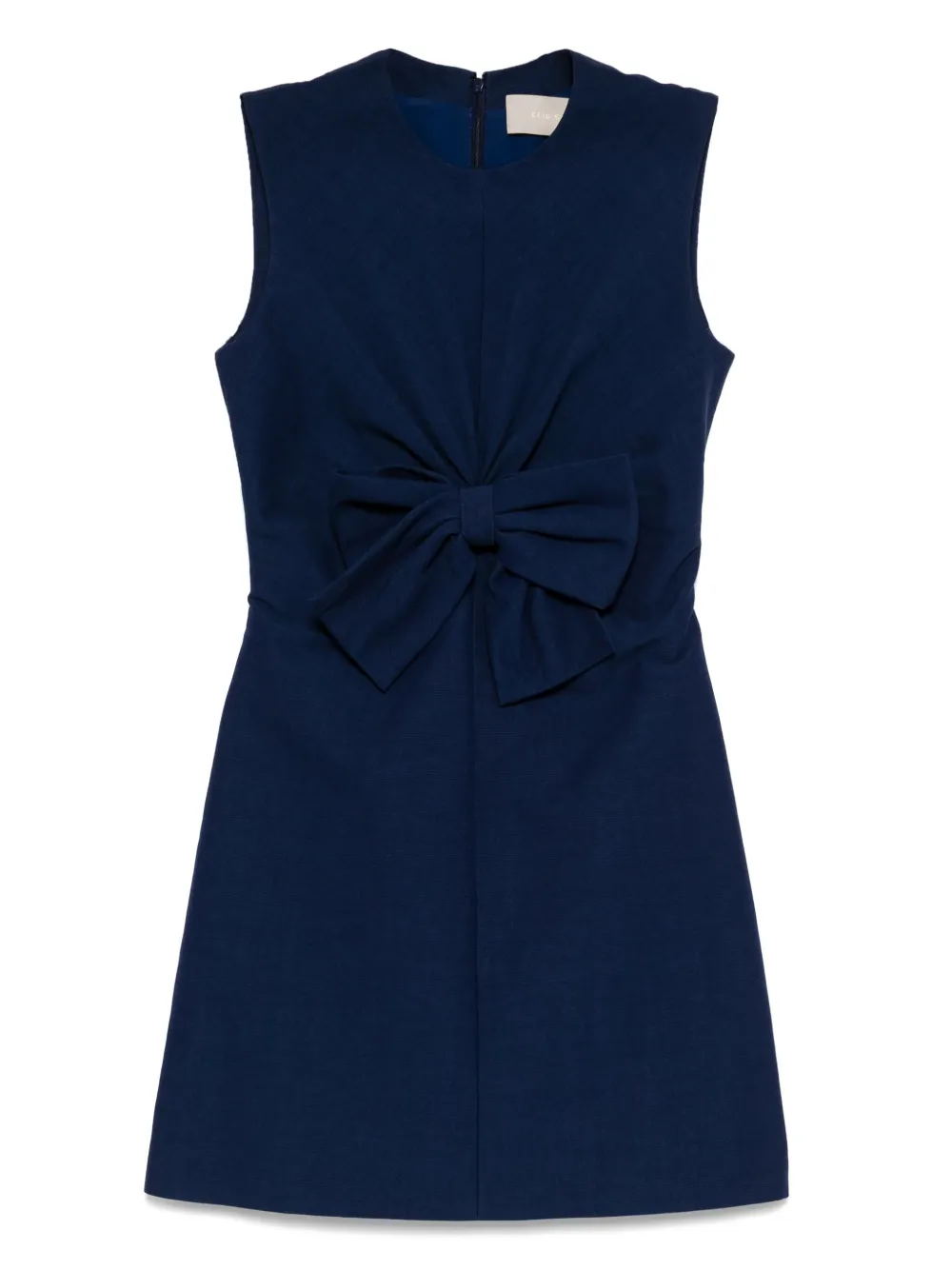 Elie Saab Jurk met strikdetail Blauw