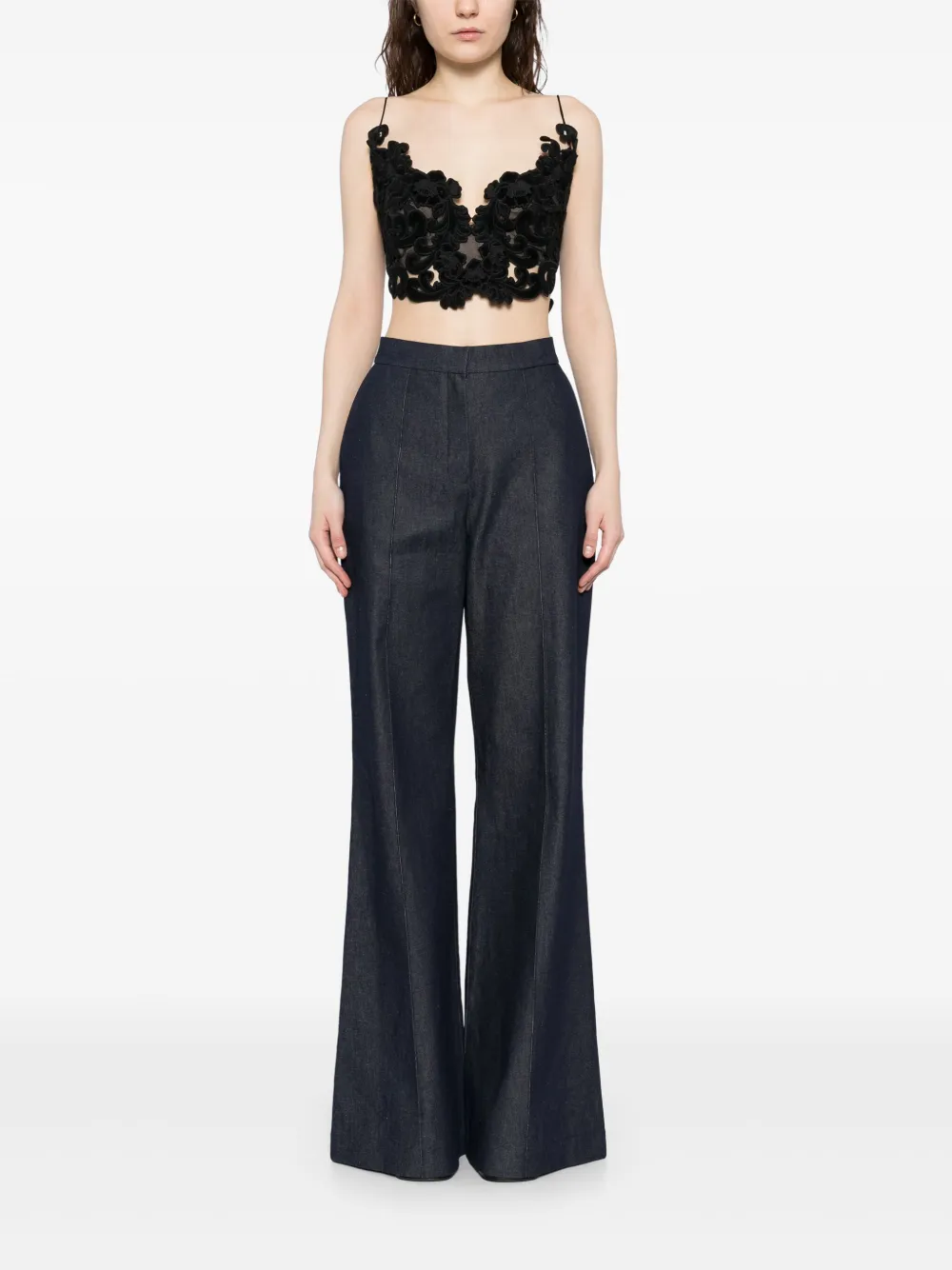 Elie Saab Bootcut jeans - Blauw