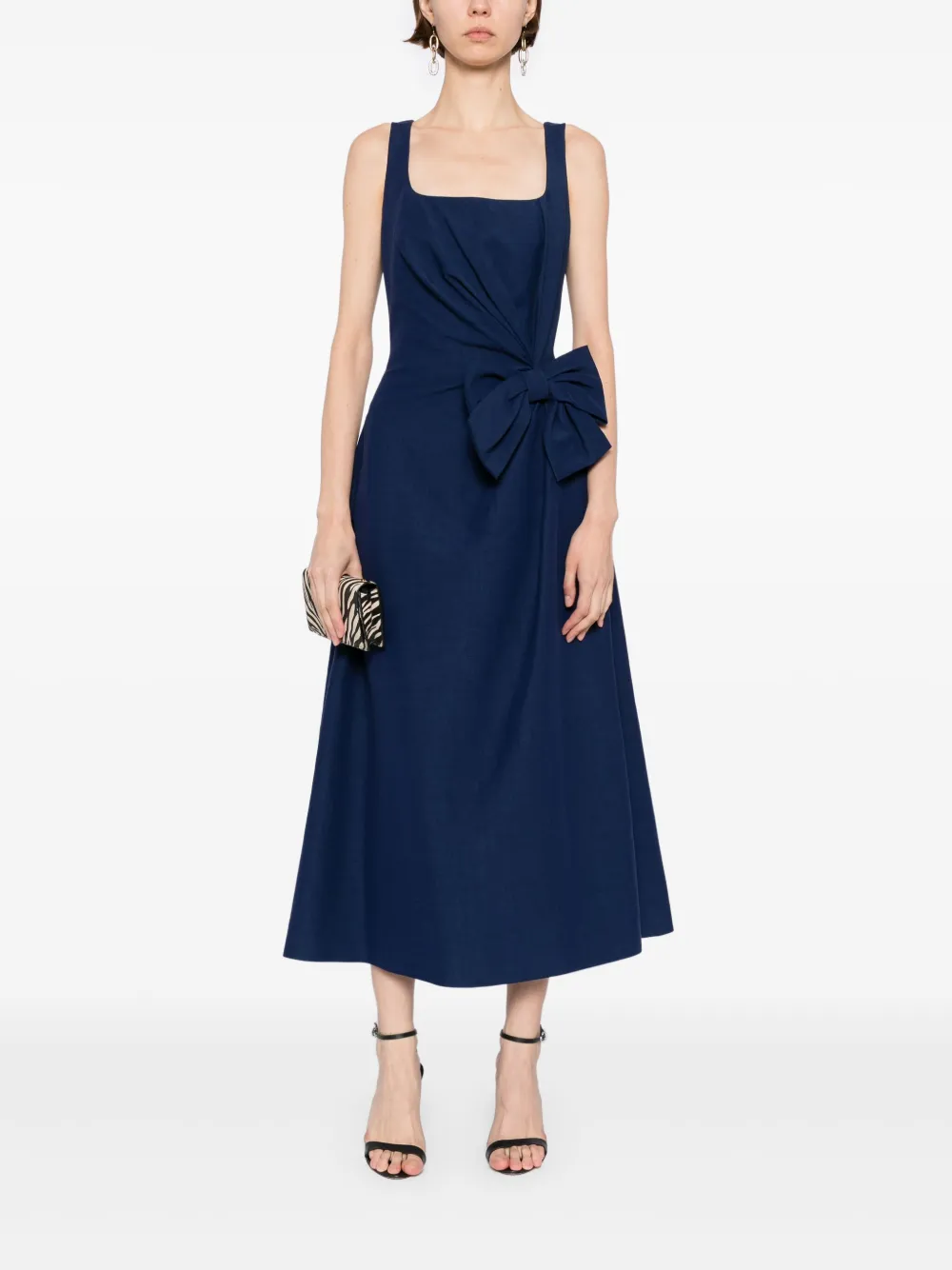 Elie Saab bow-detail midi dress | Day Dresses | Image 2