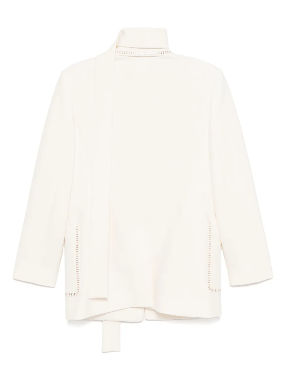 Elie Saab stud-embellished blazer | Blazers | Image 2