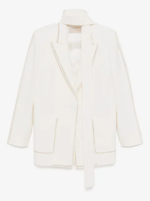 Elie Saab stud-embellished blazer