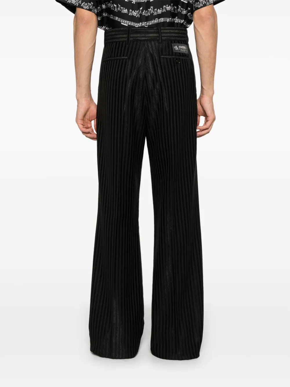AMIRI Gestreepte broek Zwart