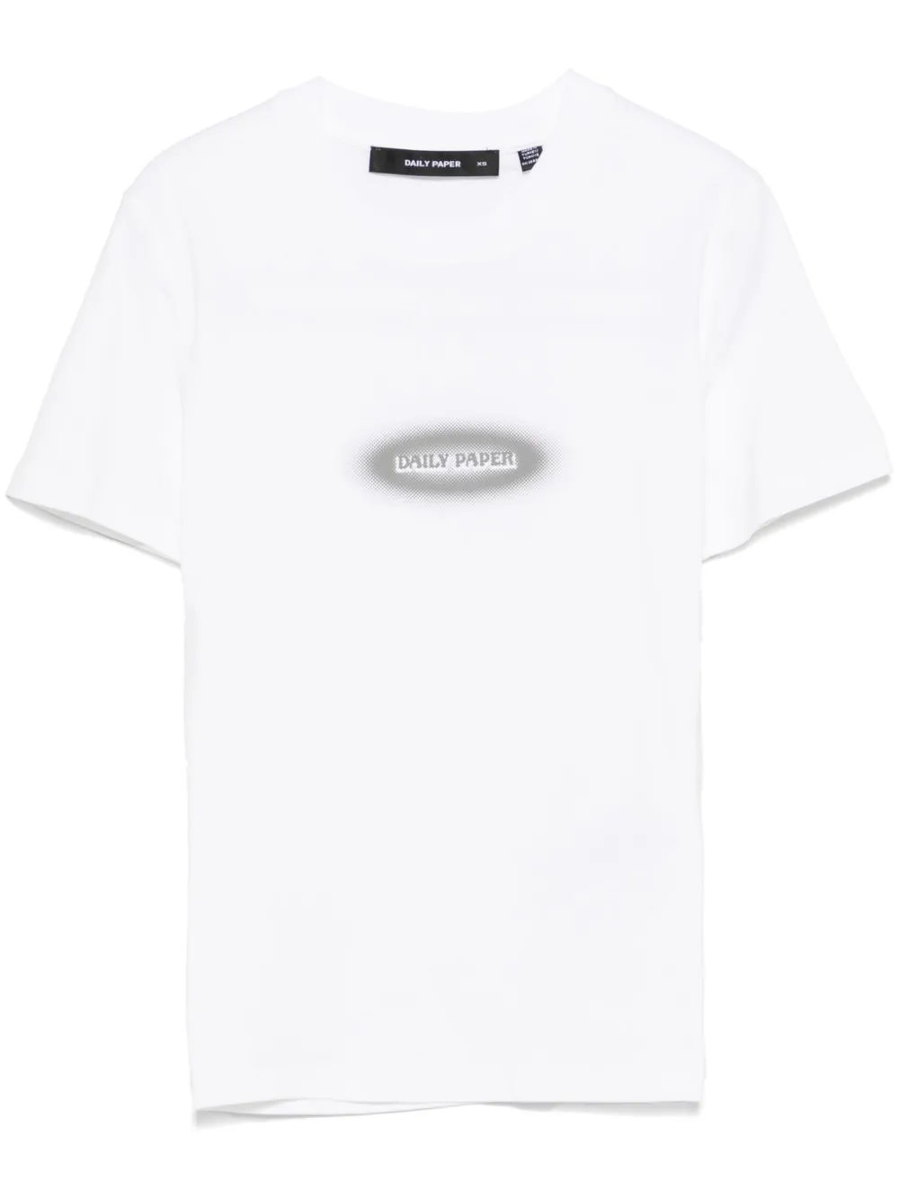 dotted-logo T-shirt