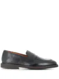 Doucal's leather loafers - Black