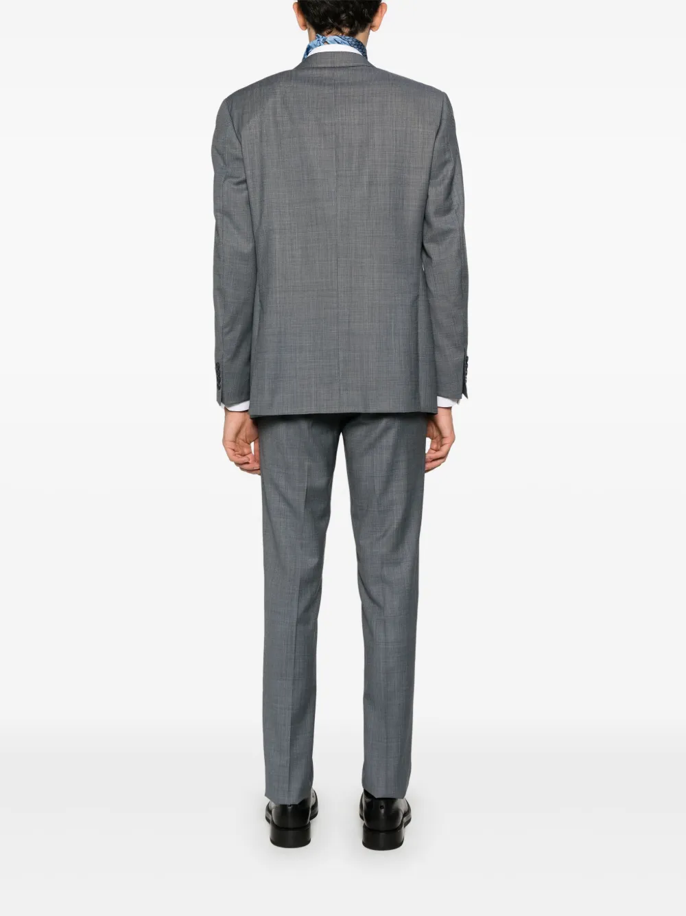 Canali Wollen pak Blauw