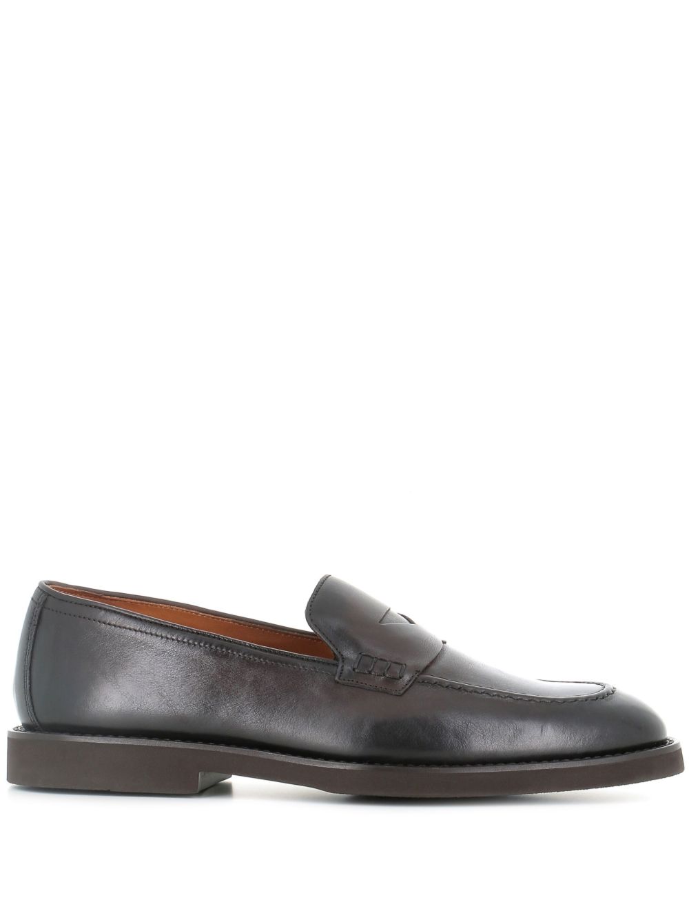 Doucal's leather loafers Bruin