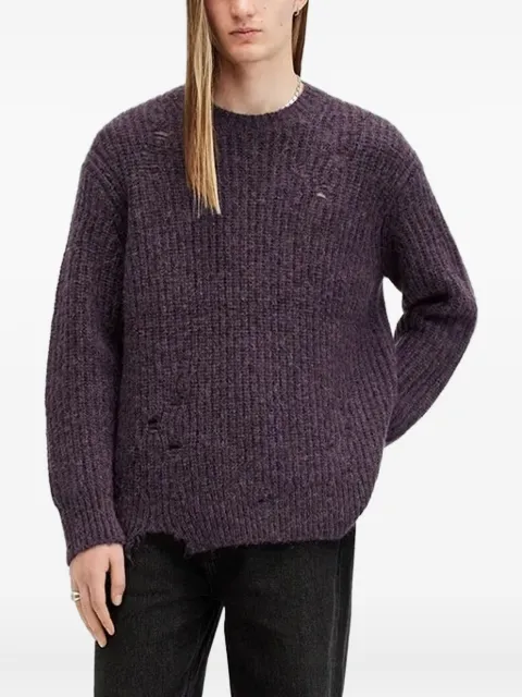 AllSaints Slane distressed sweater