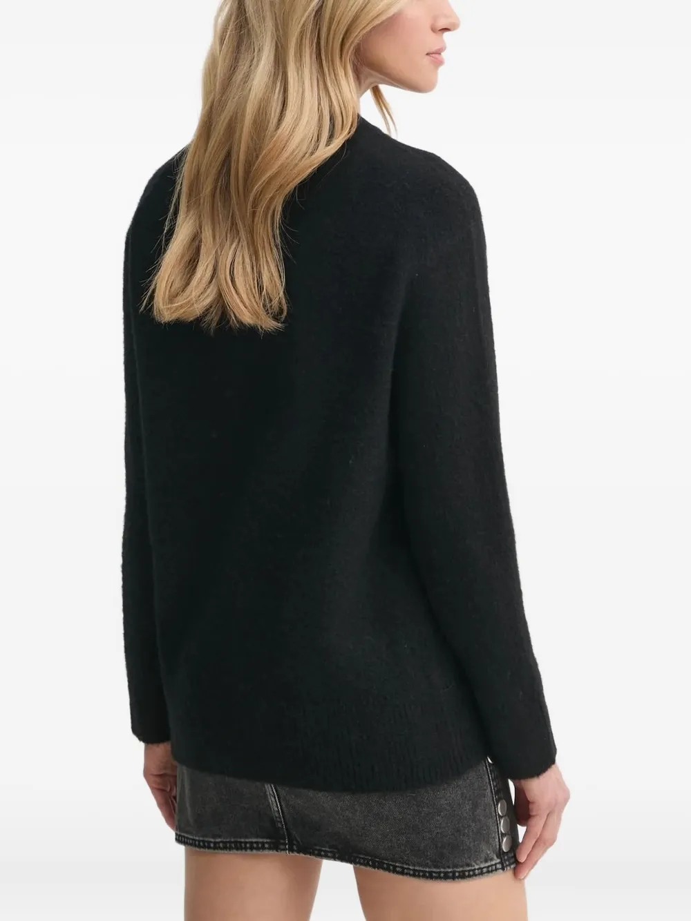 AllSaints Goth intarsia-print sweater | Knitted Sweaters | Image 2