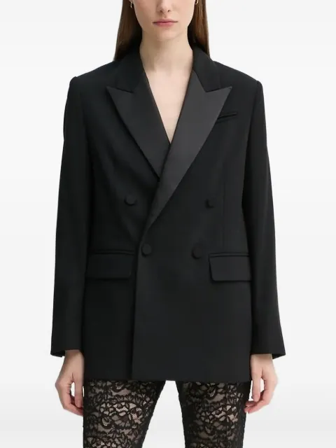 A.L.C. double-breasted satin-lapel blazer