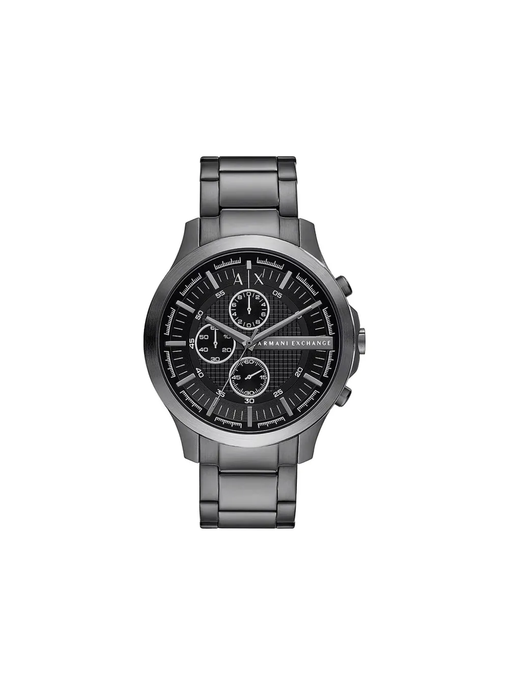 Armani Exchange round face 46mm | Black | Image 1