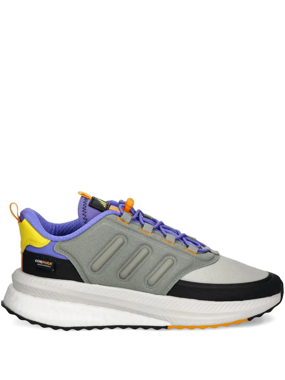 adidas three-stripe boost trainers - グレー adidas three-stripe boost trainers - グレー