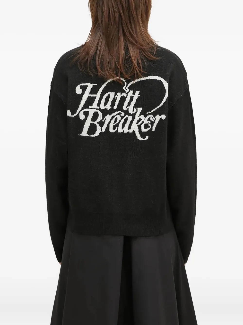 Carhartt WIP logo cardigan Zwart
