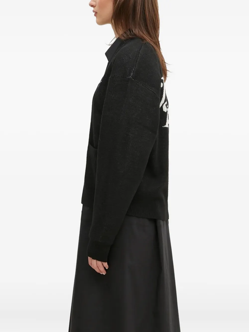 Carhartt WIP logo cardigan Zwart