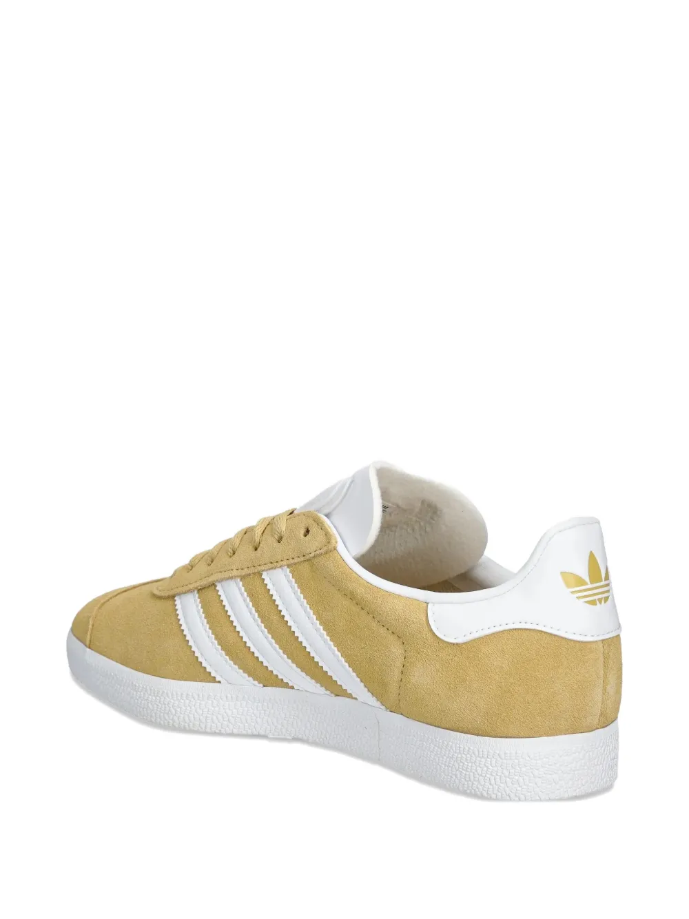 adidas Gazelle suede 3-stripe sneakers Neutrals