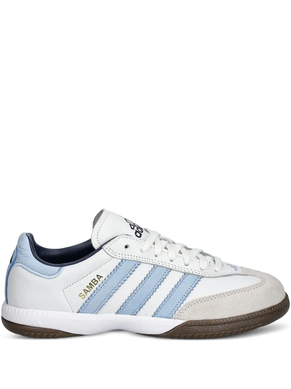 adidas Samba three-stripe low-top sneakers White