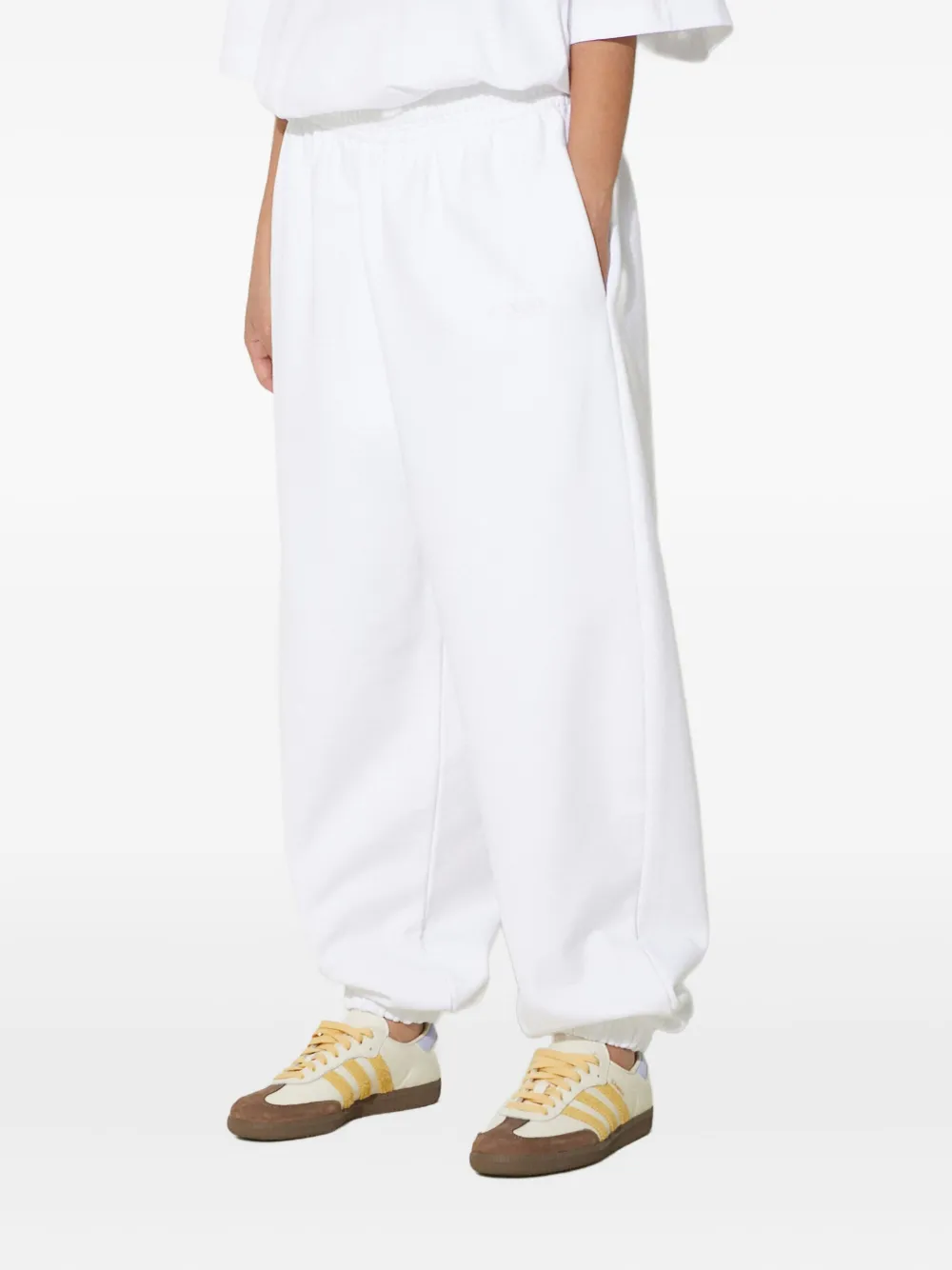 VETEMENTS elasticated-ankle track pants Wit