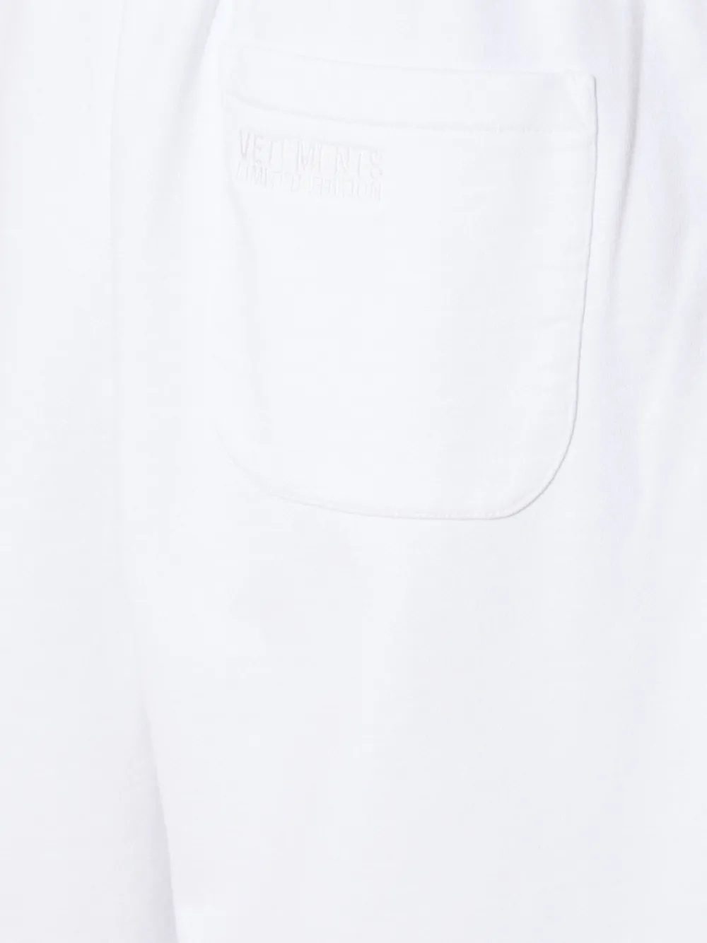 VETEMENTS elasticated-ankle track pants Wit