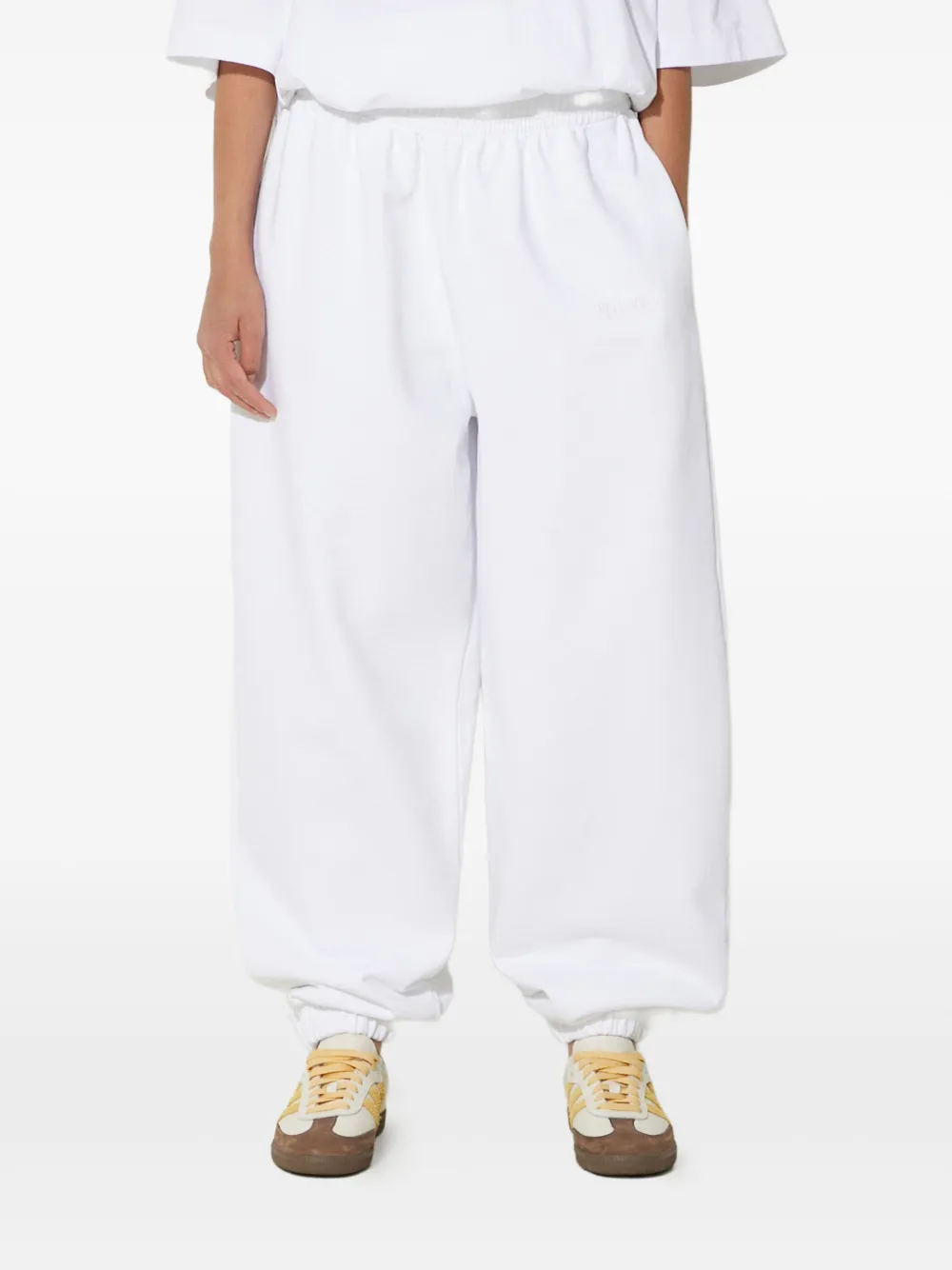 VETE TS elasticated-ankle track pants Wit