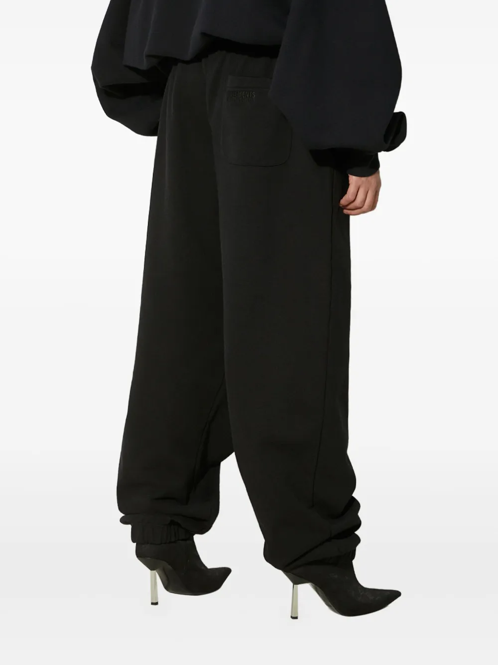 VETEMENTS elastic-ankle track pants Zwart
