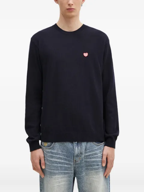 Human Made heart-logo wool sweater