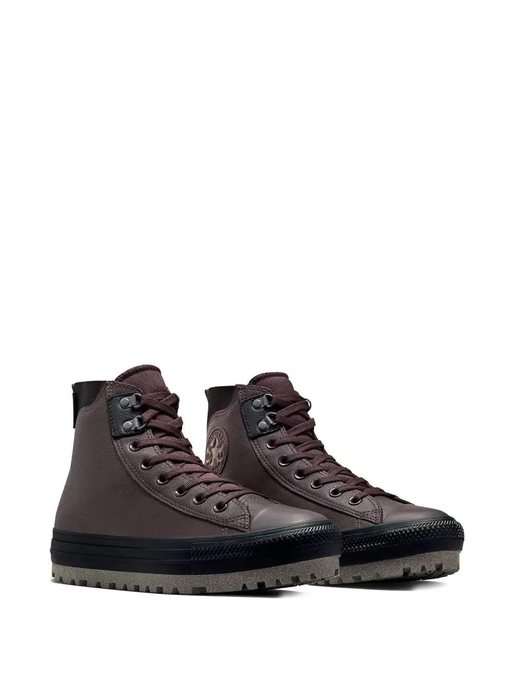 Converse Chuck Taylor City Trek Waterproof Platform Sneakers In Brown