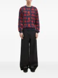 Billionaire Boys Club diamond dollar-intarsia sweater - Blue