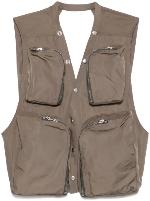 Rick Owens open-back cargo gilet