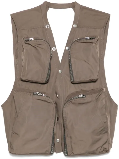 Gilet cargo à dos ouvert - Rick Owens - Modalova
