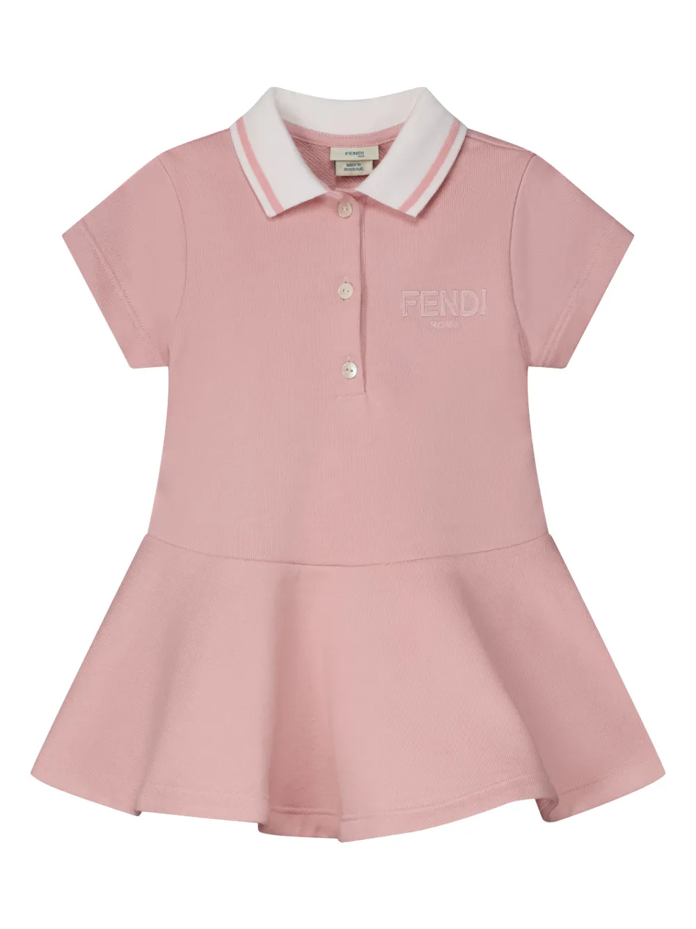 Fendi Kids Polojurk Roze