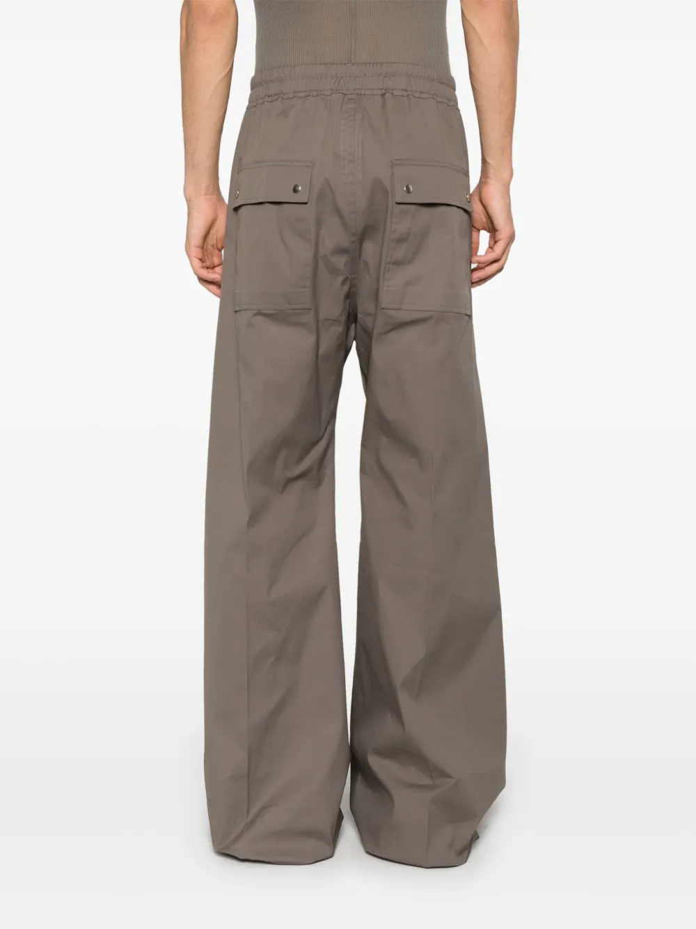 Rick Owens Bela broek met wijde pijpen Bruin