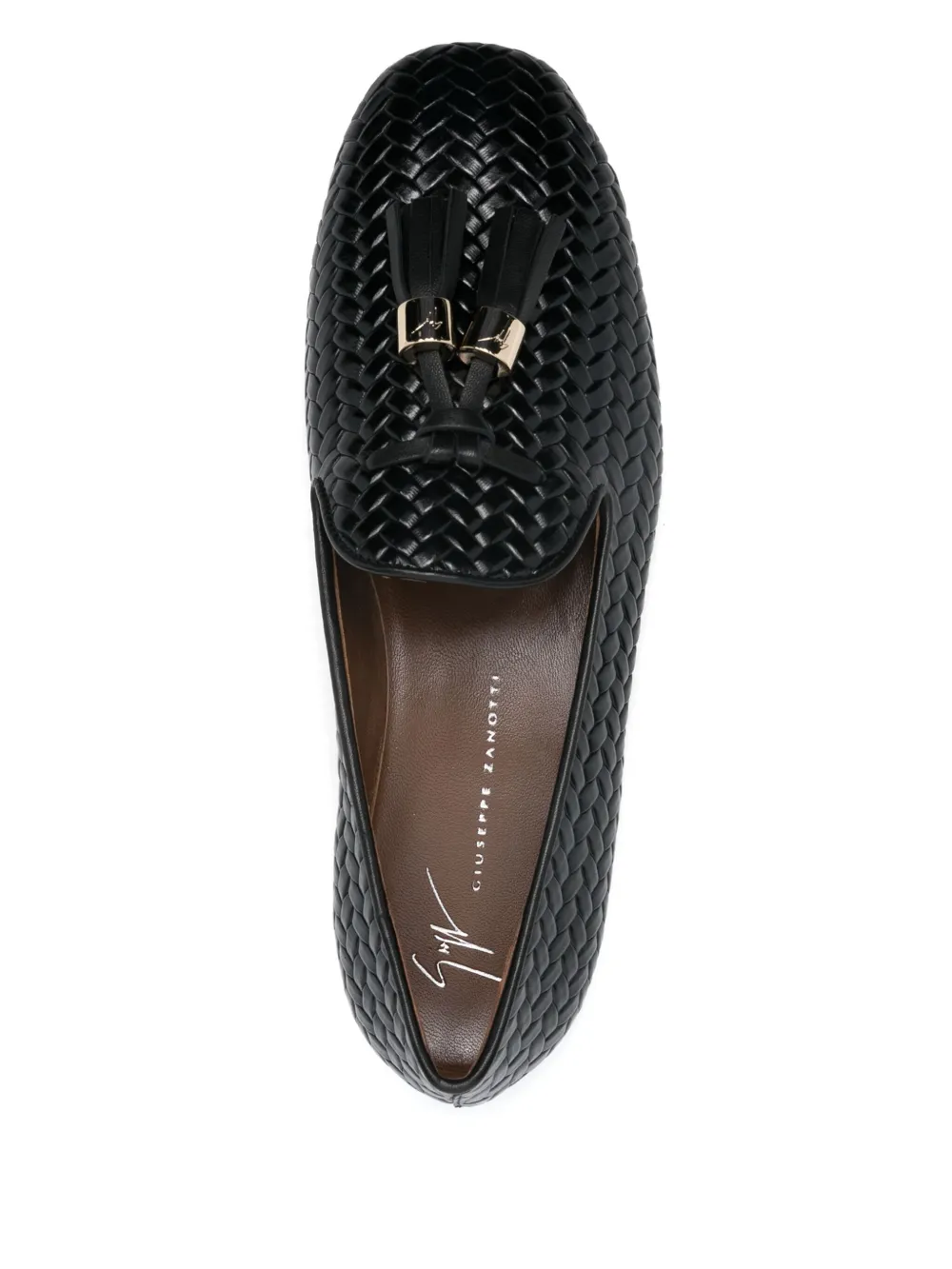 Giuseppe Zanotti Gz-weave loafers Black