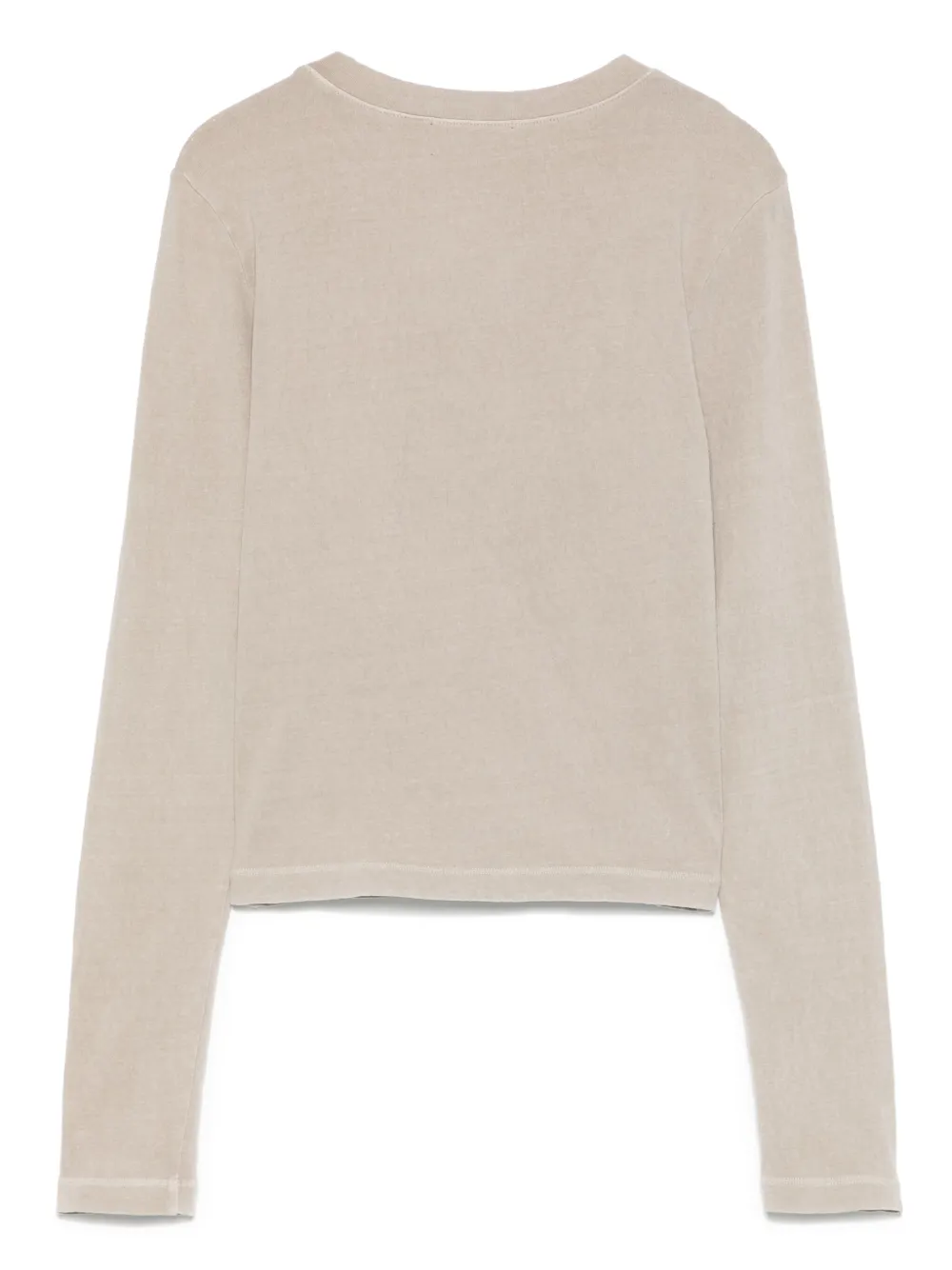 James Perse Cropped T-shirt - Beige