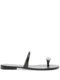 Giuseppe Zanotti Icon Ring slides - Black