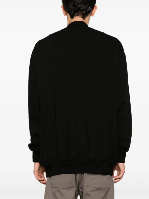 スウェット・トレーナー RICK OWENS JUMBO FLIGHT SWEATSHIRT Rick Owens Jumbo Flight Sweatshirt | Black | FARFETCH