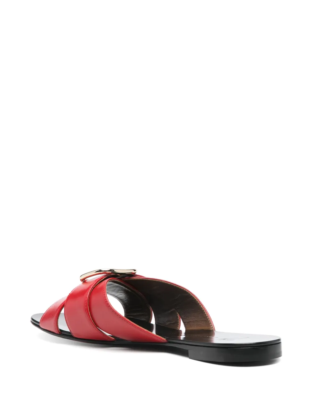 Giuseppe Zanotti Geraldhine slippers Rood