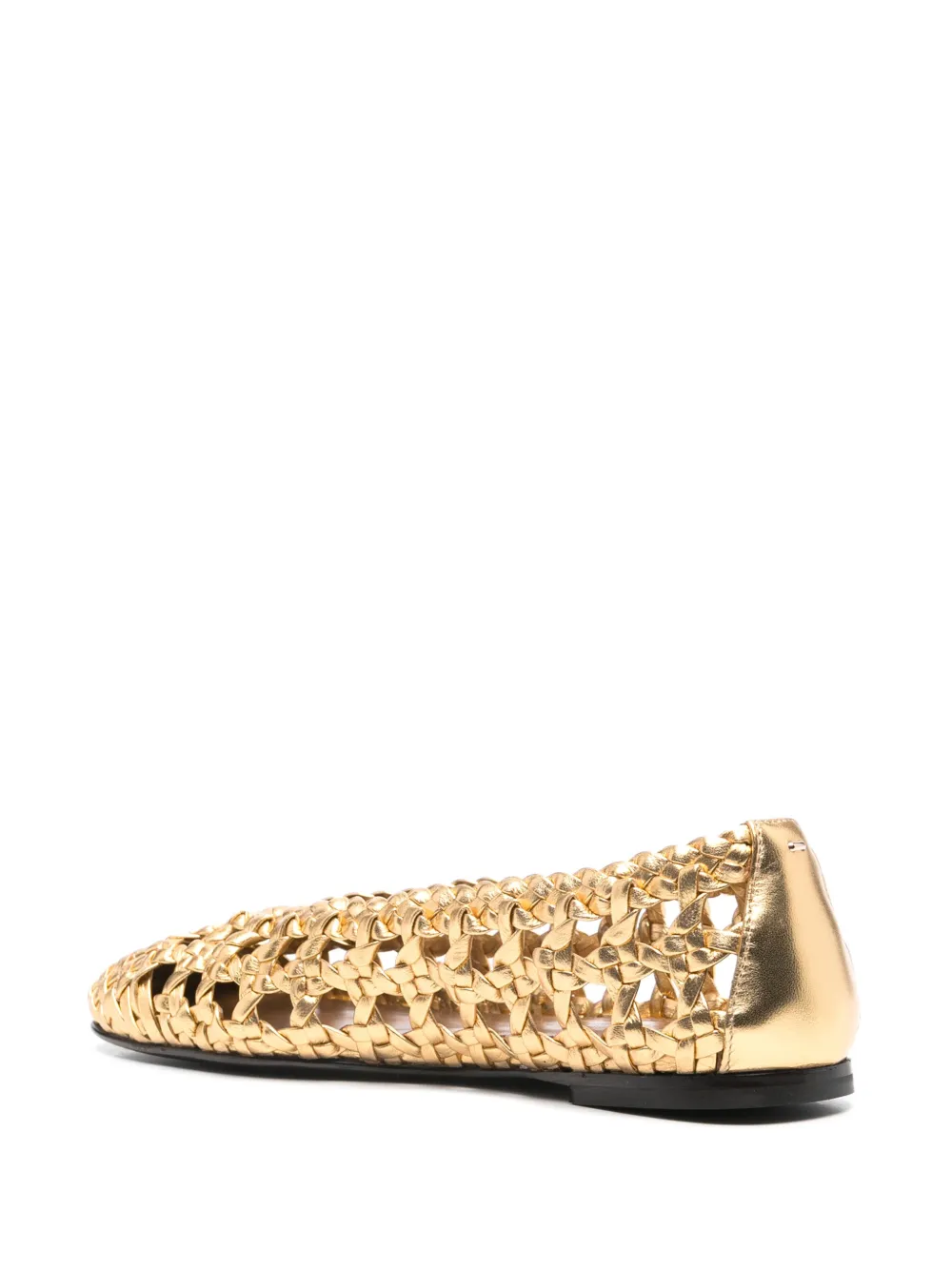 Giuseppe Zanotti Georgia ballet flats Gold