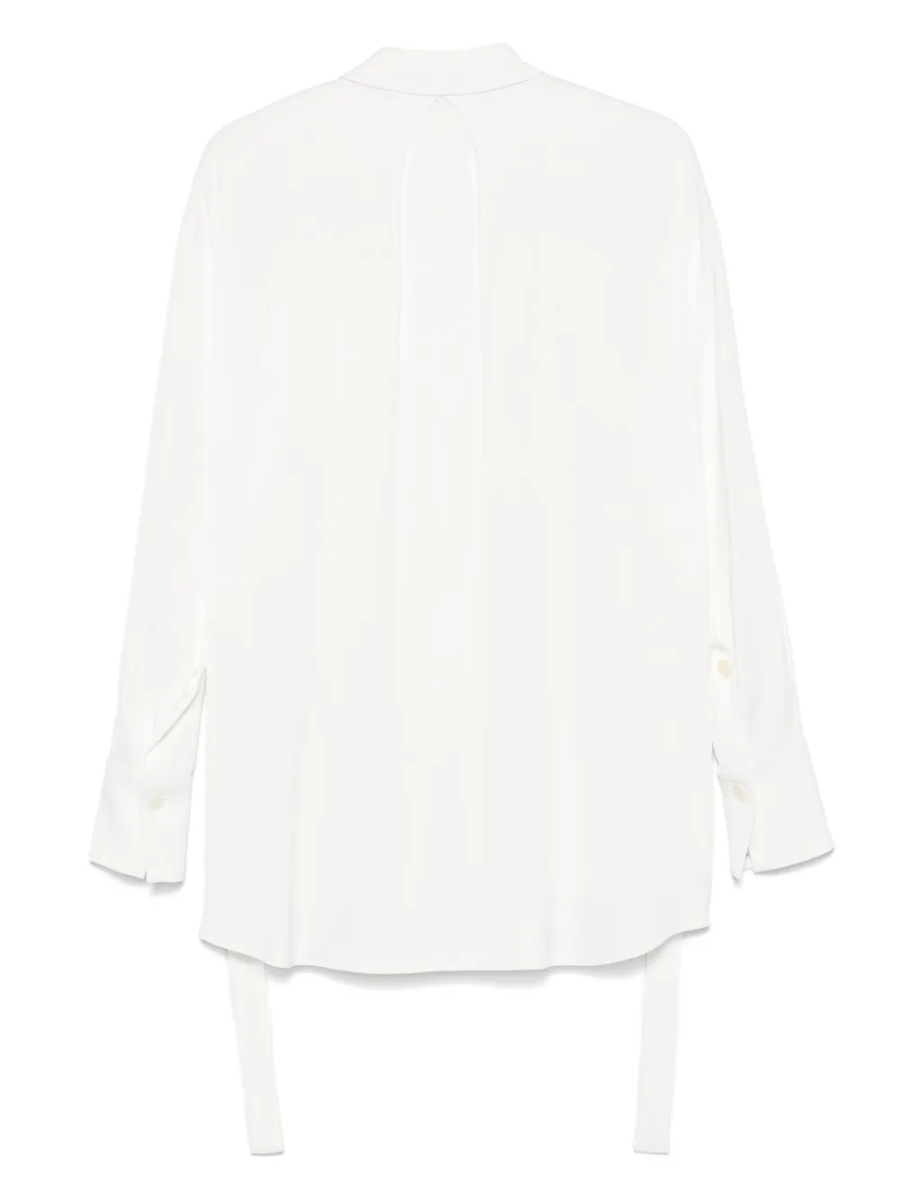 Another Tomorrow Button-up blouse - Wit