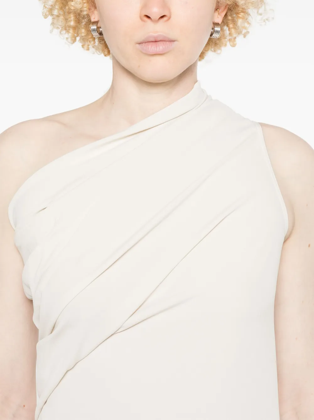 Rick Owens Athena Arrowhead maxi-dress Beige