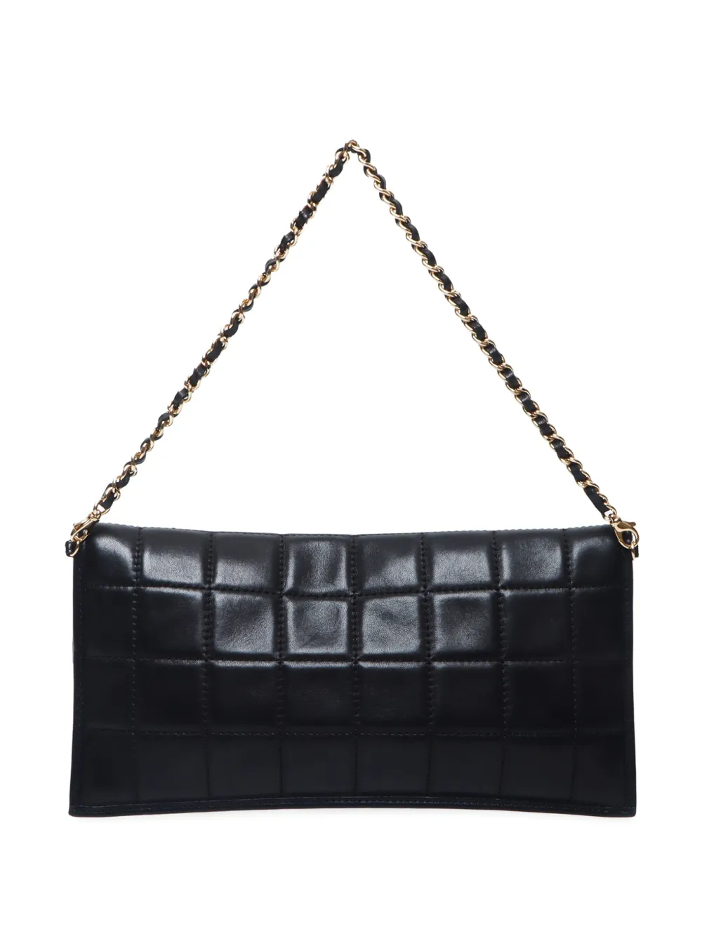 CHANEL Pre-Owned 2001-2002 Choco Bar schoudertas - Zwart