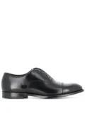 Doucal's leather Oxford shoes - Black