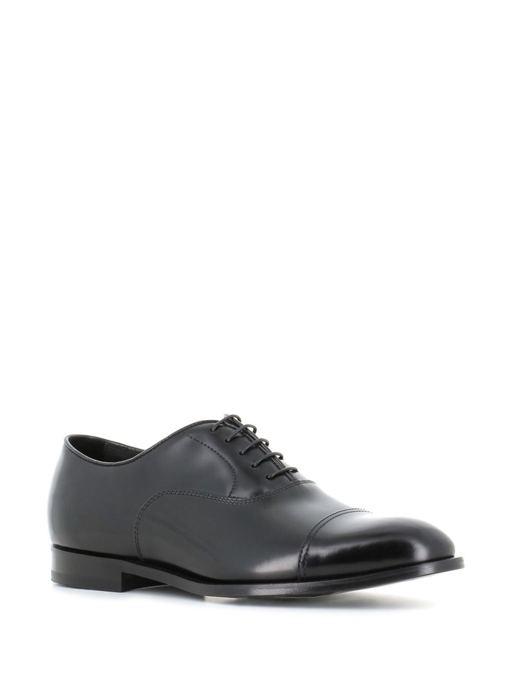 Doucal's Leren Oxford schoenen - Zwart