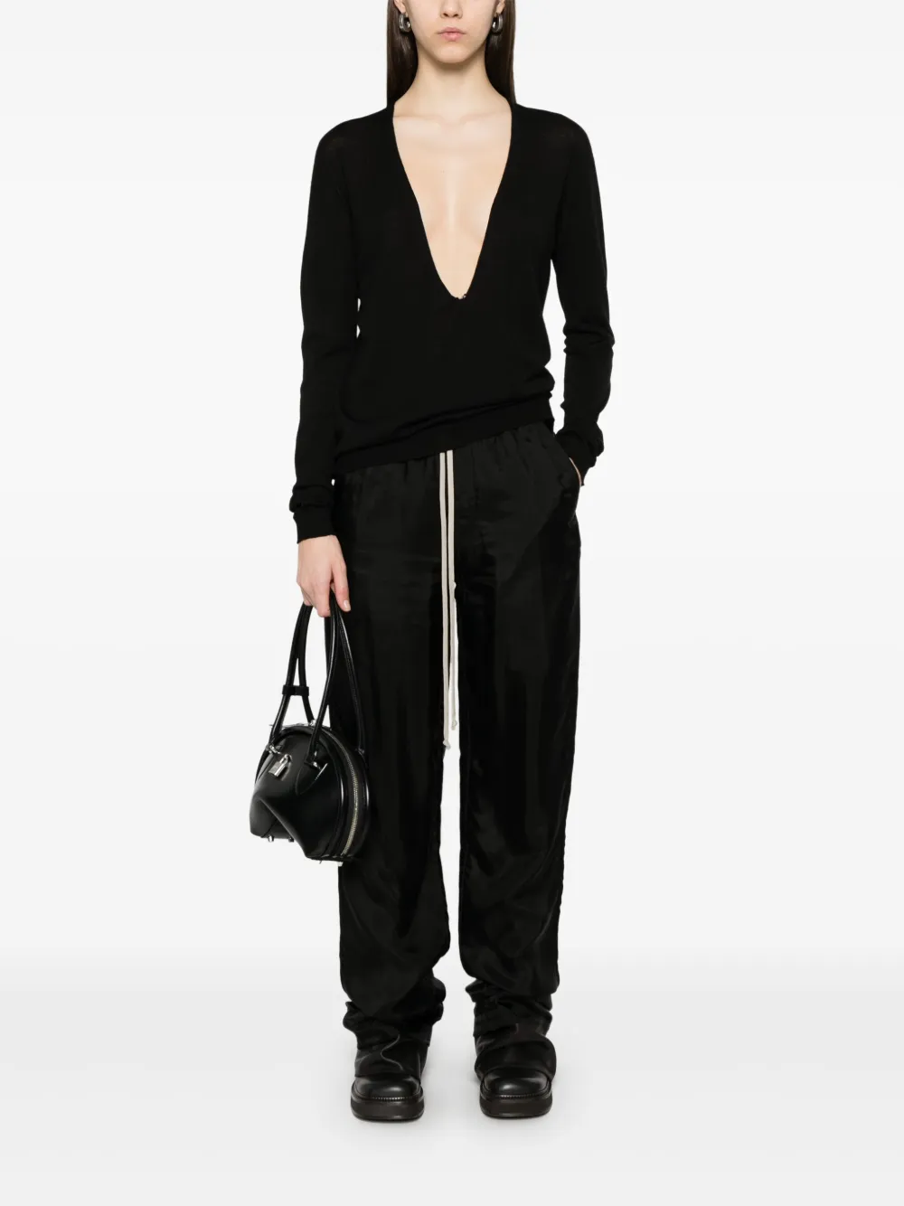 Rick Owens Dietrich broek - Zwart