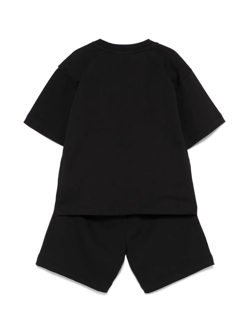 Moschino Kids Shorts met teddybeerprint - Zwart