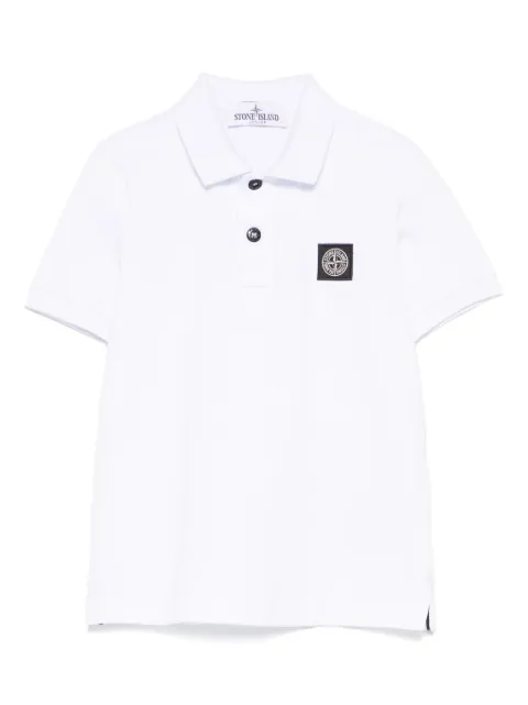 Stone Island Junior Compass-badge polo shirt