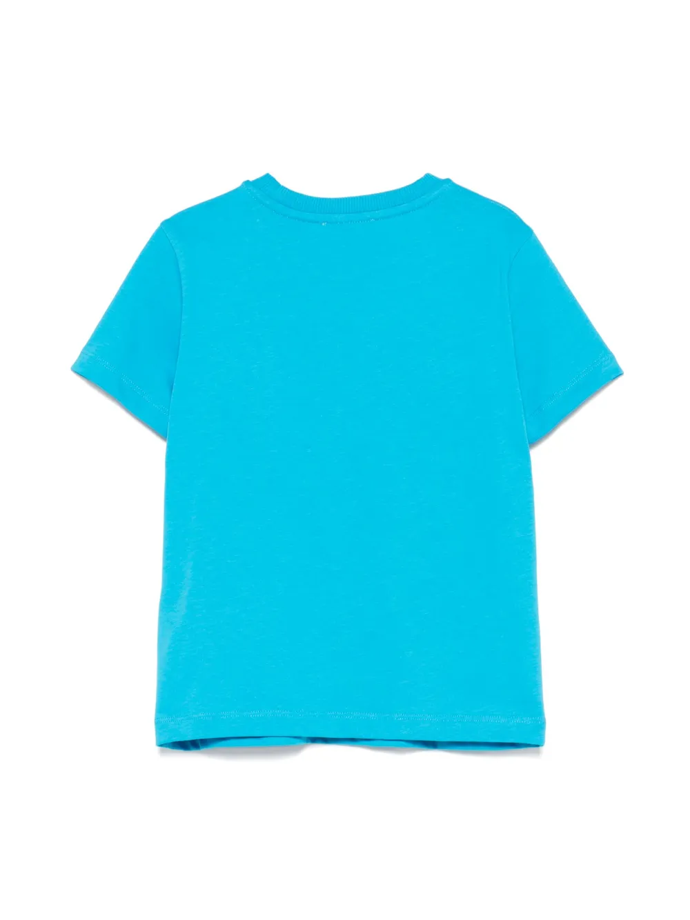 Moschino Kids T-shirt met logoprint - Blauw