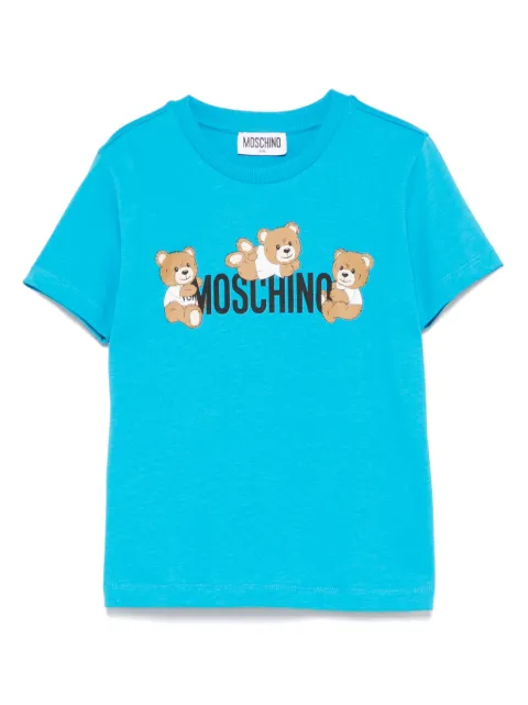 Moschino Kids logo-print T-shirt