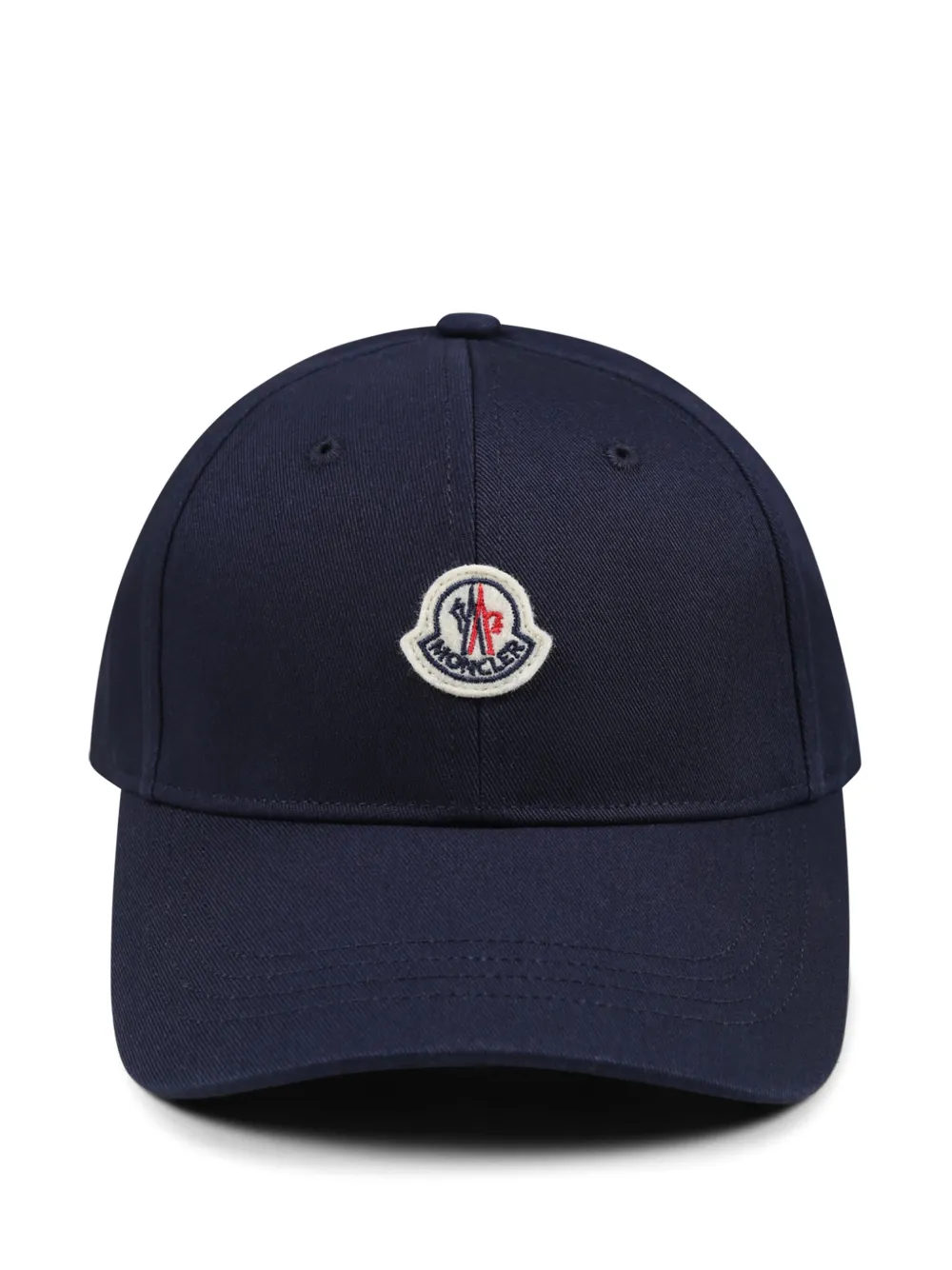 Image 1 of Moncler Enfant logo-patch cotton cap